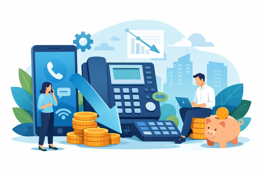 Como reduzir custo de telefonia empresarial