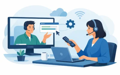Como atender clientes remotamente com controle