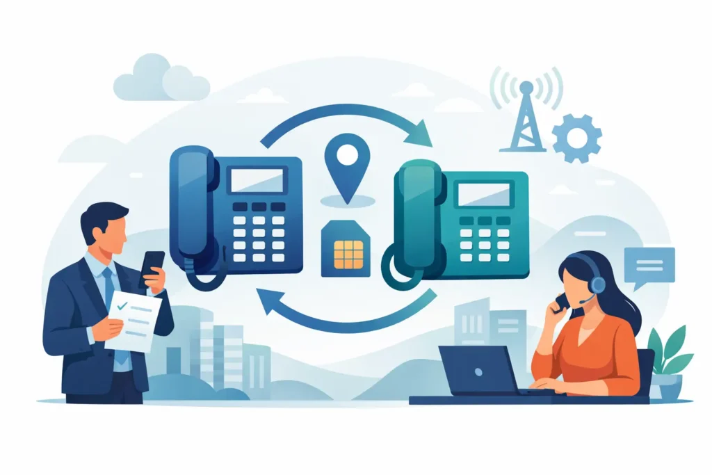 Como planejar portabilidade telefônica empresarial