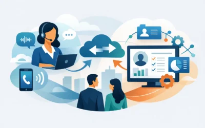 Guia de integração voz e CRM para empresas