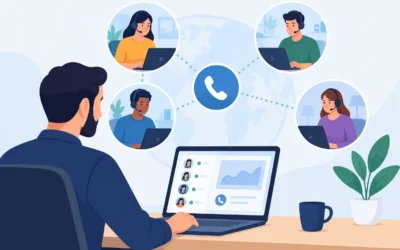 Como monitorar equipe remota pela telefonia