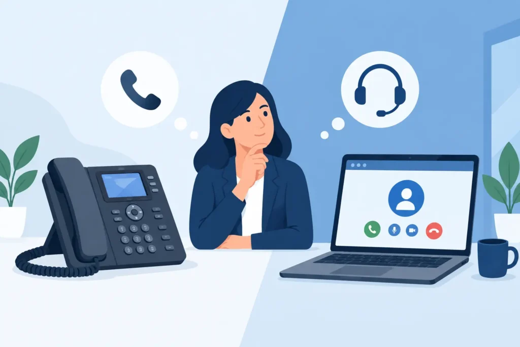 Telefone IP ou softphone: qual a melhor opção?