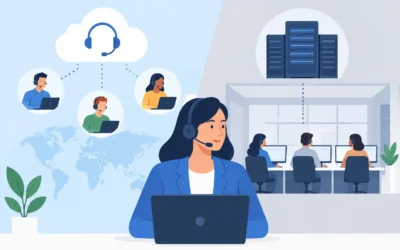 Contact center em nuvem versus local: qual escolher?